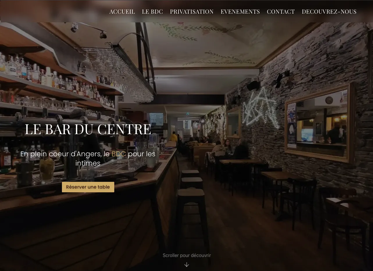 Bar du Centre — Angers